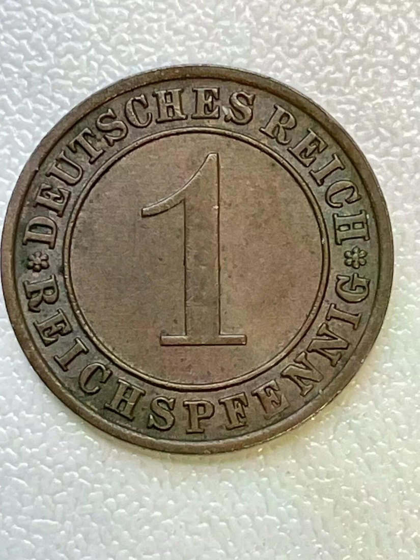  #L25 Deutsches Reich Weimarer Republik 1 Reichspfennig 1933 A   