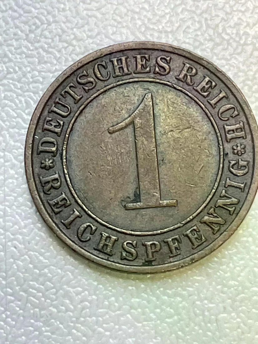  #L26 Deutsches Reich Weimarer Republik 1 Reichspfennig 1935 E   