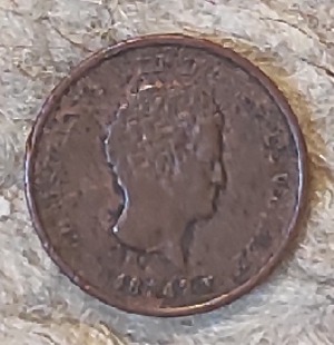  Dänemark 1/5 Ringsbankskilling 1842,   