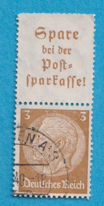 Deutsches Reich MH. Zusammendrucke Mi.A 13/513 Senkrecht S 175 gest.