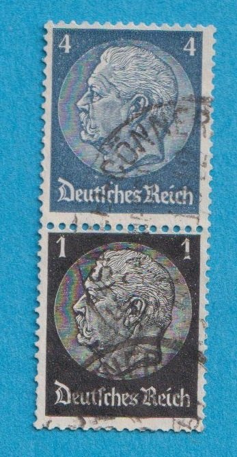 Deutsches Reich MH. Zusammendrucke Mi.514/512 Senkrecht S 171 gest.