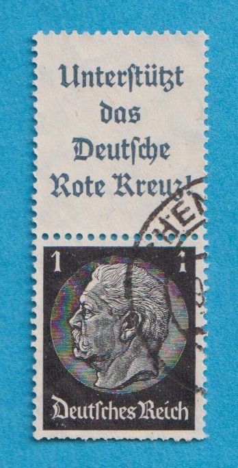 Deutsches Reich MiH. Zusammendrucke Mi.A 17/512 Senkrecht S 211 gest.