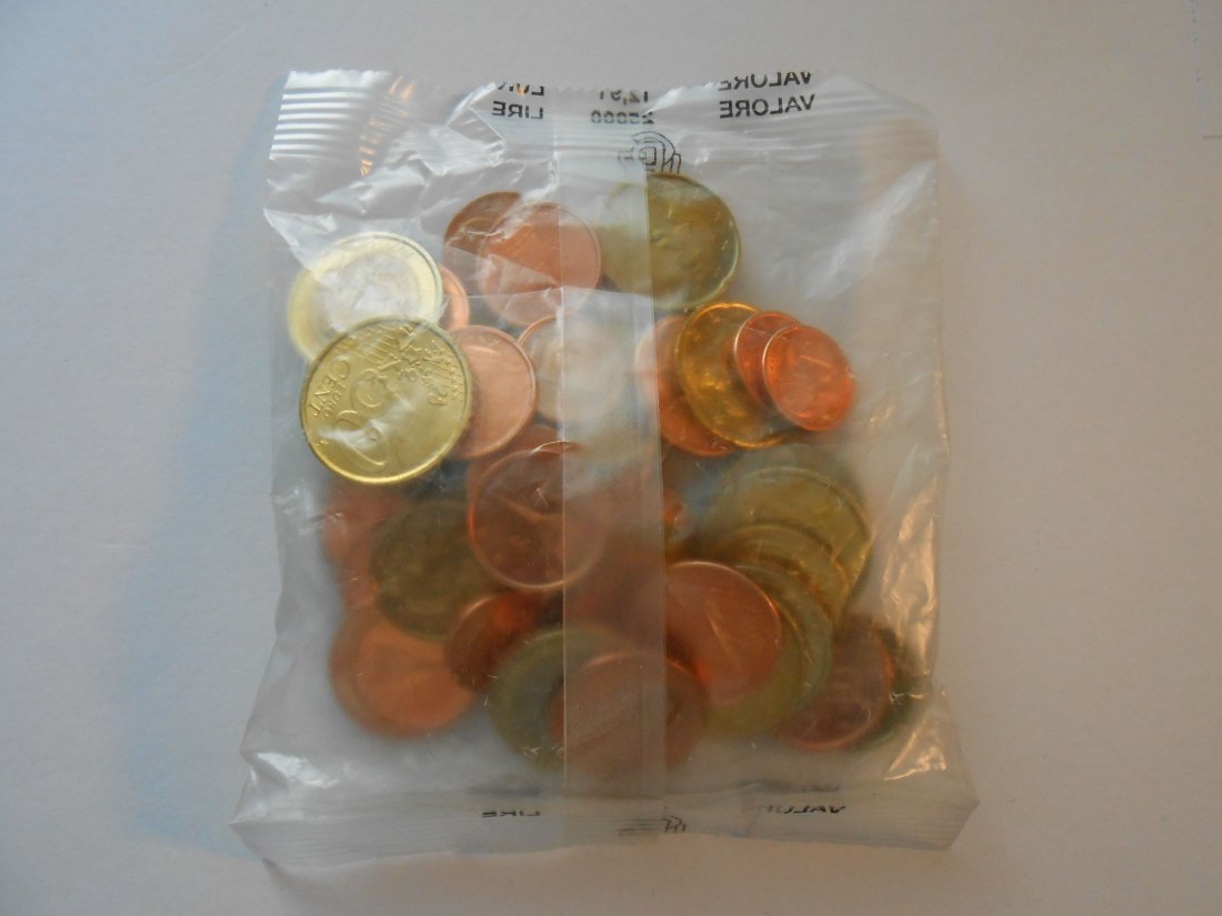  #L40 Starterkit EURO Italien, Total 12,91 EURO, ungeöffnet   