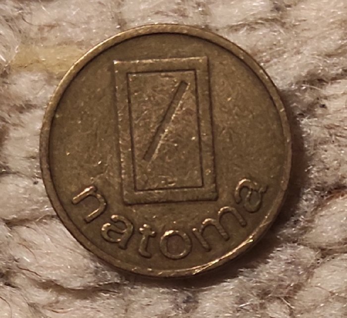  z57: Niederländische Automatenmünze für Kaffee Natoma   