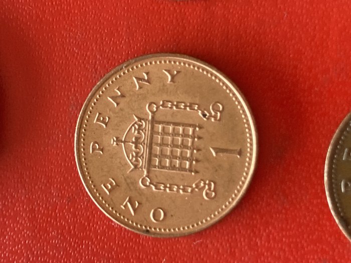  Münze Münzen Umlaufmünze Großbritannien 1 Penny 2004   