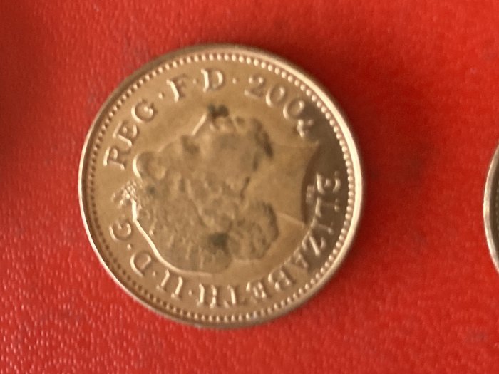  Münze Münzen Umlaufmünze Großbritannien 1 Penny 2004   