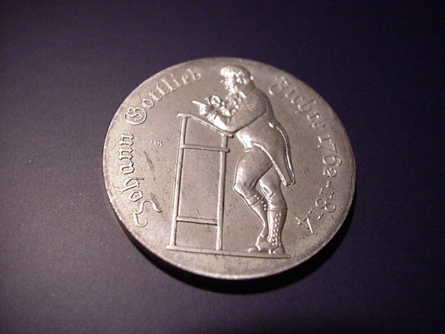  DDR 10 Mark Zum 175.Todestag von Joh. Gottlieb Fichte 1990   