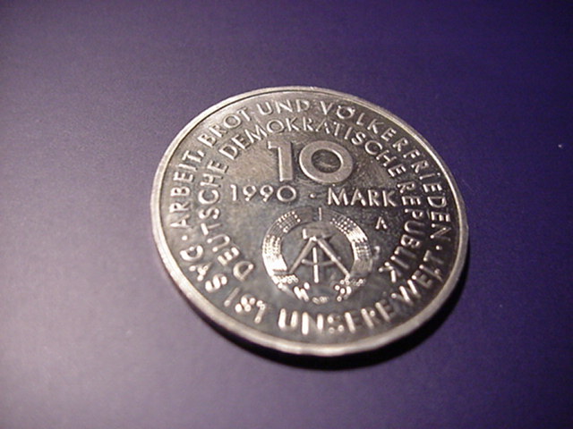  DDR 10 Mark 100 Jahre Tag der Arbeit 1.Mai 1990   