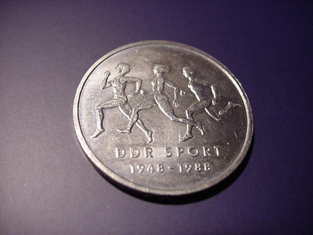  DDR 10 Mark 40 Jahre DTSB 1988   