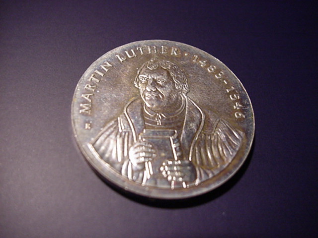  DDR 20 Mark Zum 500. Geb.von Martin Luther 1983   