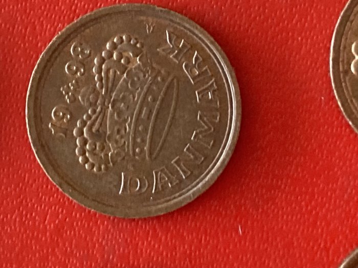  Münze Münzen Umlaufmünze Dänemark 25 Öre 2007   