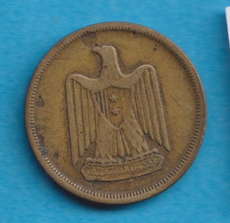 Ägypten 10 Milliemes 1960   