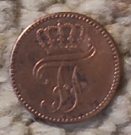  Mecklenburg-Schwerin 3 Pfennig 1852   