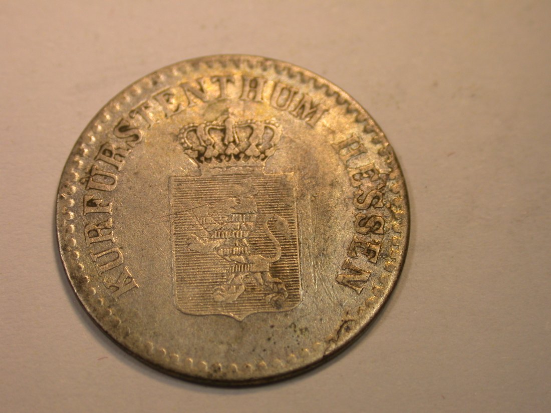  K03 Hessen-Kassel 1 Silbergroschen 1841 in s+  Originalbilder   