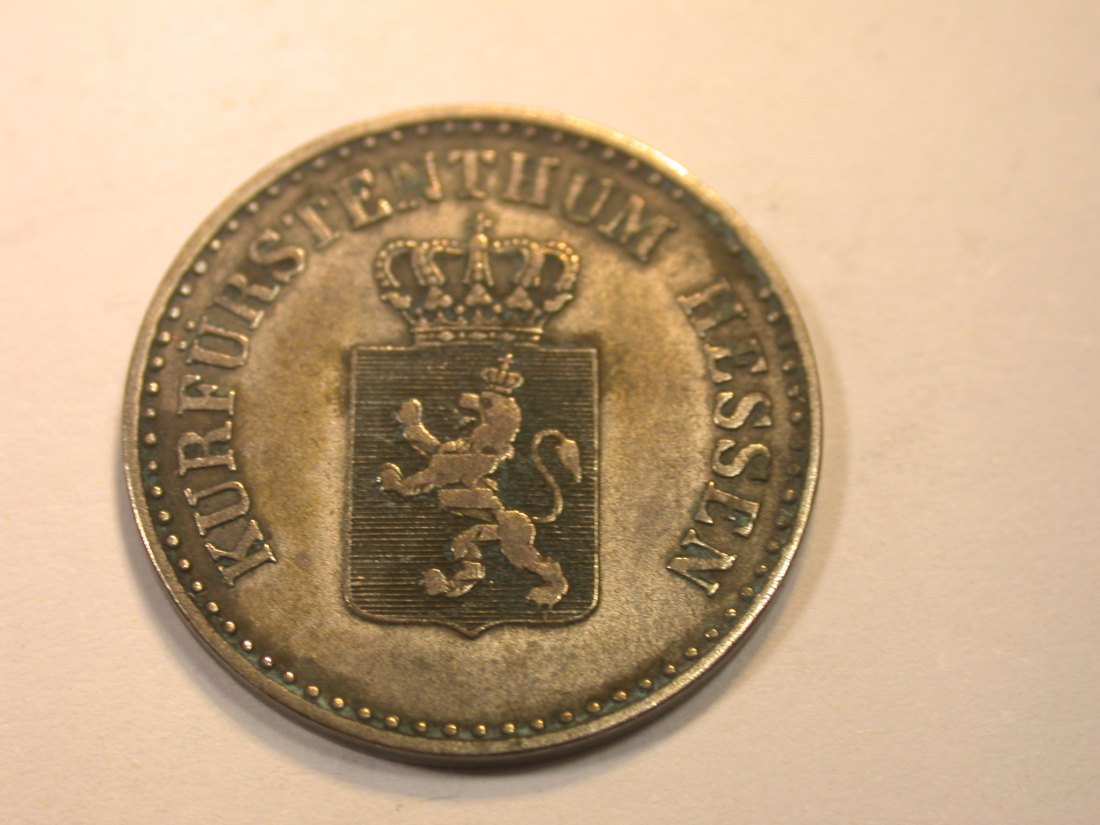  K03 Hessen-Kassel 1 Silbergroschen 1851 in ss  Originalbilder   