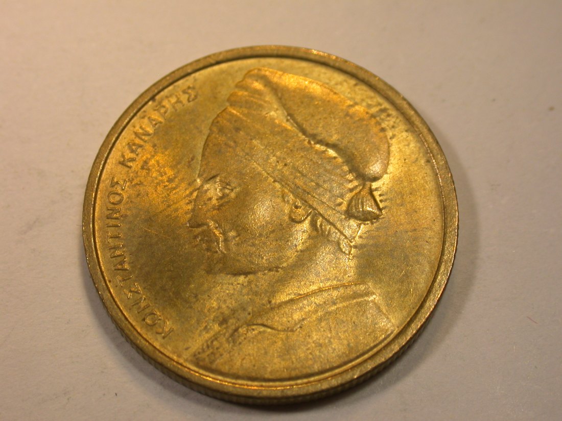  K03  Griechenland 1 Drachme 1976 in unc   Originalbilder   