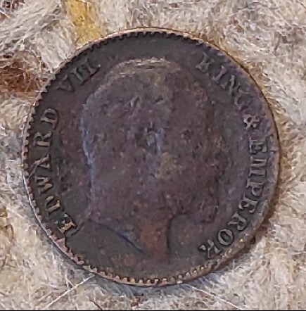  Britisch-Indien 1/12 Anna 1910,   