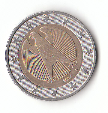  2 Euro Deutschland 2004 D (F249) b.   