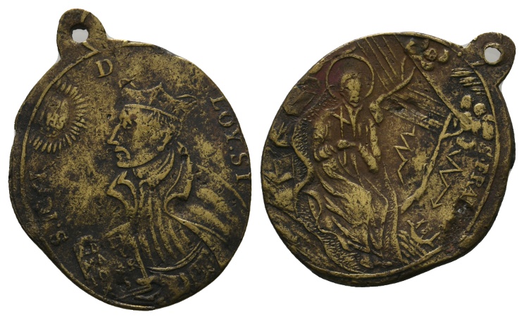  Medaille; gehenkelt; 5,00 g; Ø 26,82 mm   