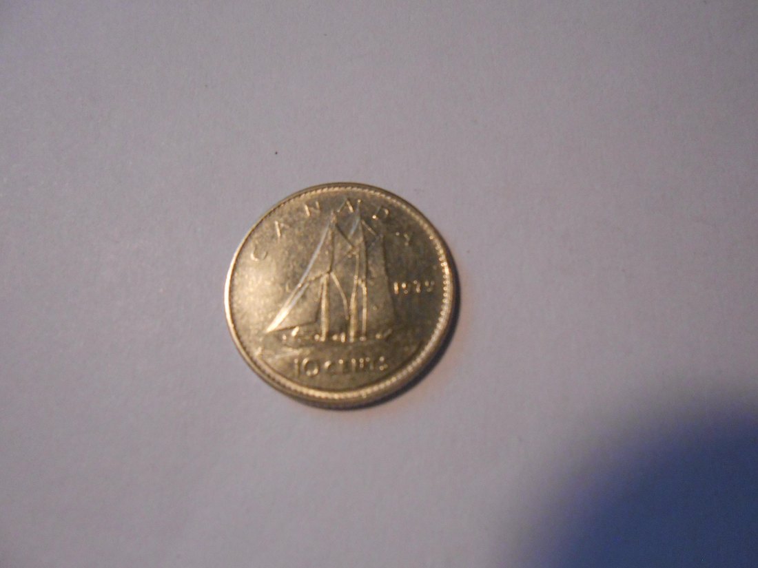  kanada 10 Cent 1979 KM# 77 (Nickel)   