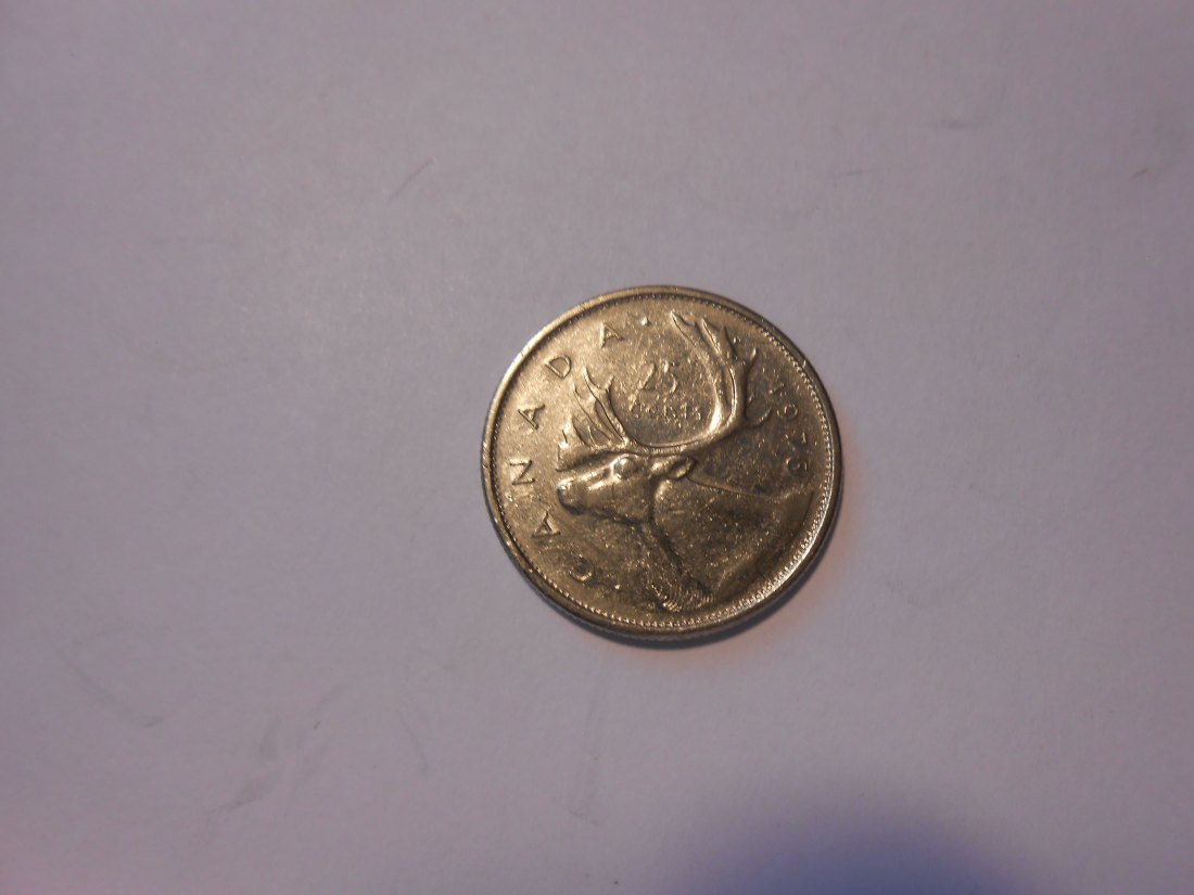  Kanada 25 Cent 1976 Königin Elizabeth II. KM# 62b (Nickel)   
