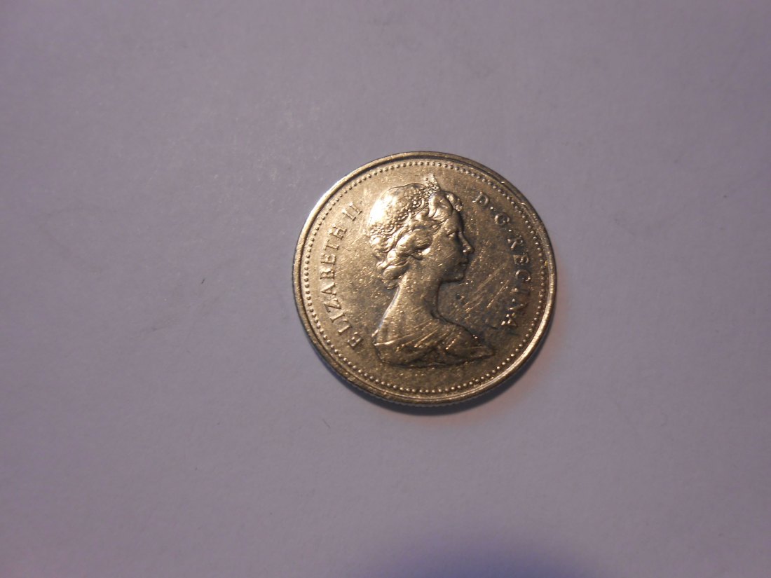  Kanada 25 Cent 1979 Königin Elizabeth II. KM# 74 (Nickel)   