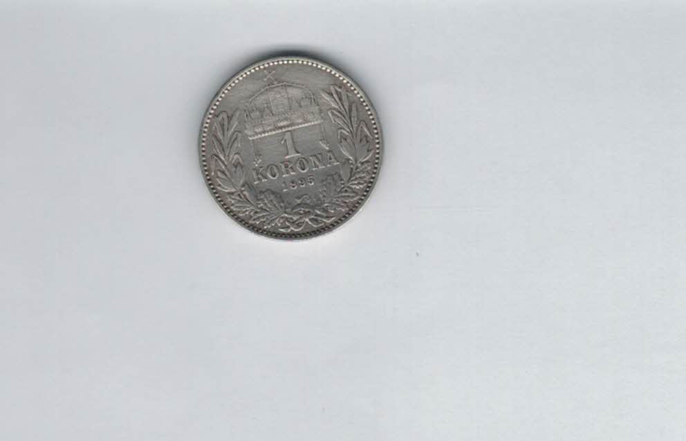  1 Korona 1916 á 4,17g fein Ag Kronenwährung Ungarn Franz Joseph I. Spittalgold9800 (1277   