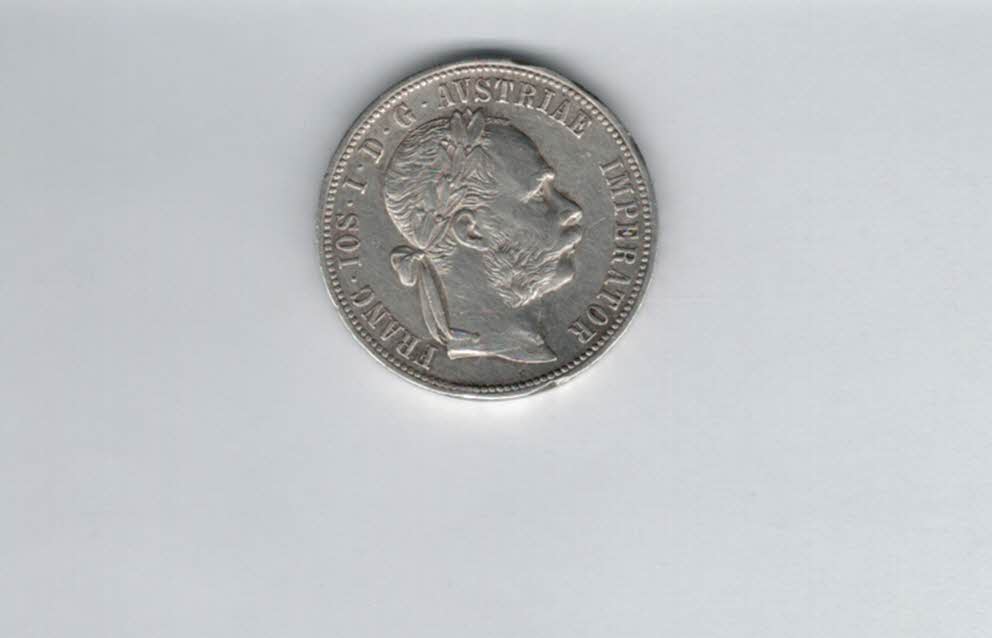  1 Gulden Florin 1891 11,11g fein silber Österreich Franz Joseph I. Spittalgold9800 (4506   