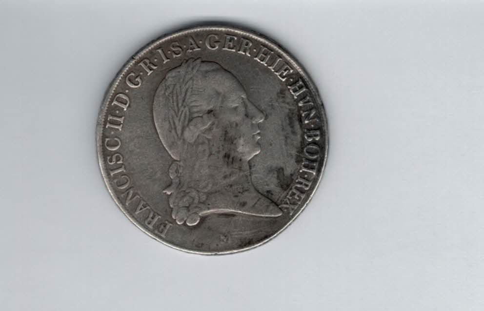  Kronentaler 1794 Franz II. silber 29g Kronenwährung Österreich Spittalgold9800 (3469   