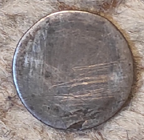  Würtemberg 6 Kreuzer 1804, SILBER, eine Seite total abgerieben   