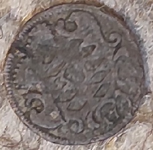  Bayern 1 Kreuzer 1750, SILBER, schlecht erhalten   