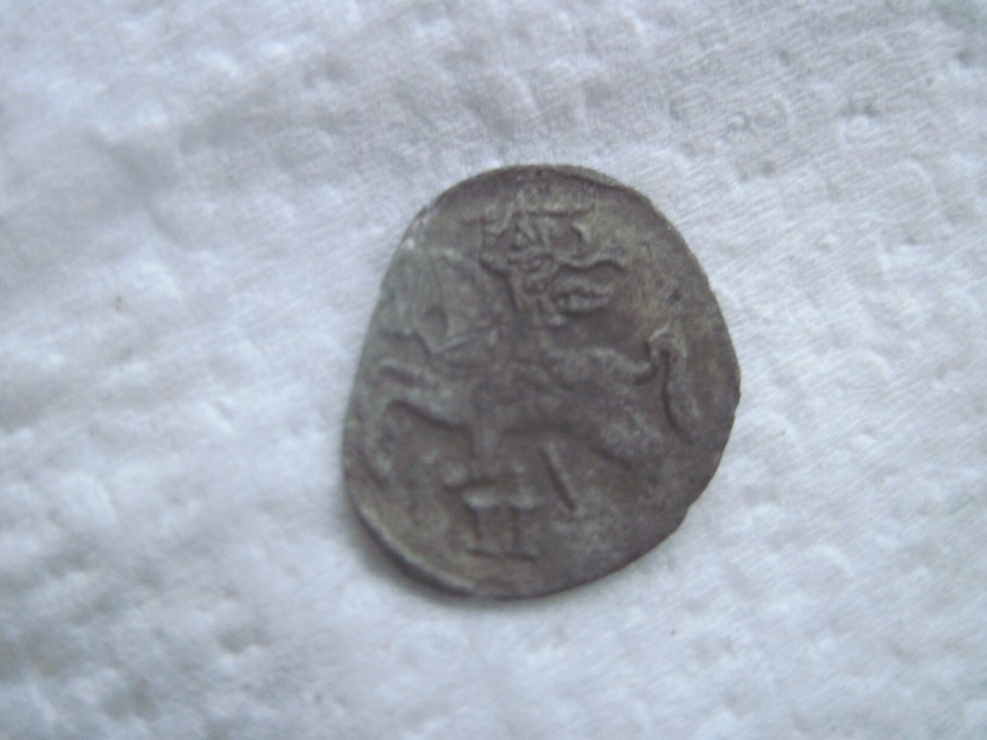  Poland Lithuania rare 2 denars( DWUDENAR) 1570 year Sigismund II August nice condition grey patina   