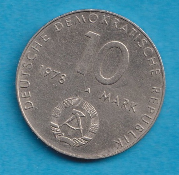  DDR 10 Mark 1978 Gemeinsamer Weltraumflug   