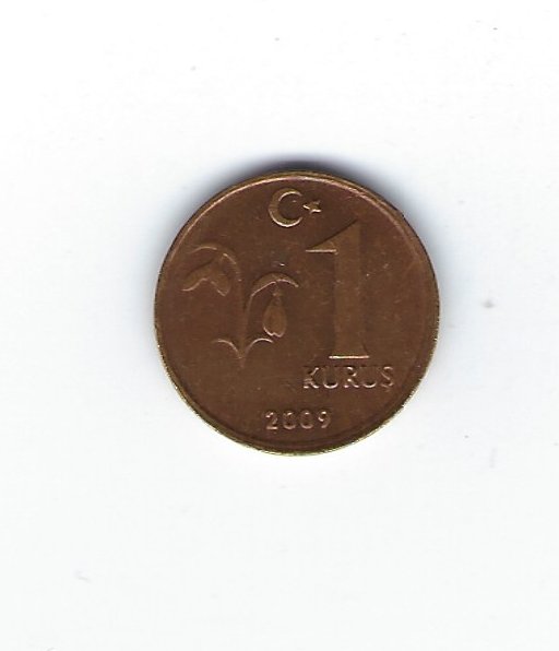  Türkei 1 Kurus 2009   