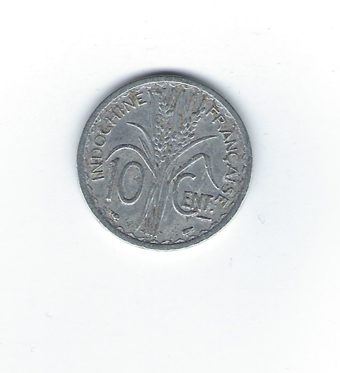  Französisch Indochina 10 Centimes   