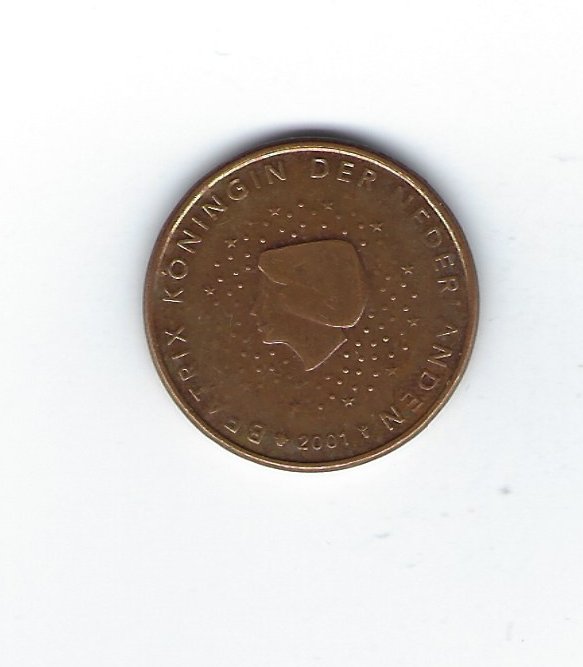  Niederlande 5 Cent 2001   