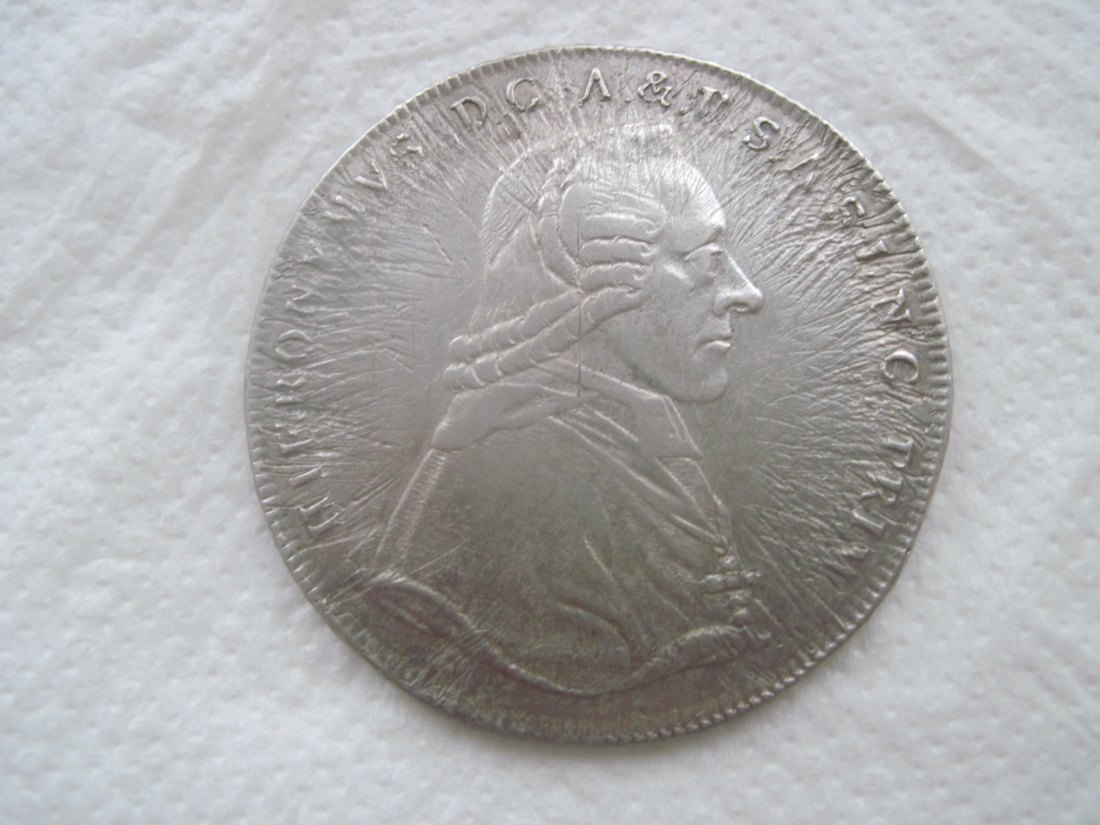 SalZburg- ErZbistum rare almost last mint date taler 1802 M Hieronymus Graf Colloredo (1772-1803)