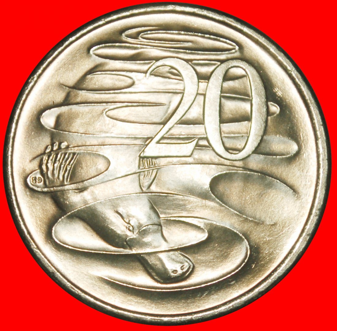  Ⰺ DUCKBILL PLATYPUS (2024-2026): AUSTRALIA ★ 20 CENTS 2025! UNC MINT LUSTRE!★LOW START ★ NO RESERVE!   