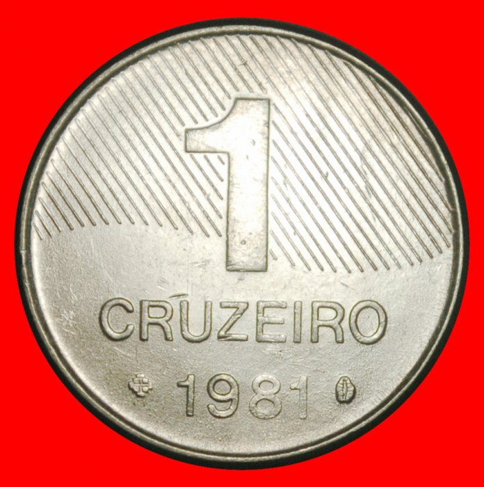 Ⰺ SUGARCANE (1979-1984): BRAZIL ★ 1 CRUZEIRO 1981! ★LOW START ★ NO RESERVE!
