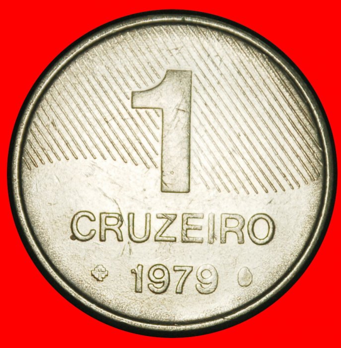  Ⰺ SUGARCANE (1979-1984): BRAZIL ★ 1 CRUZEIRO 1979! ★LOW START ★ NO RESERVE!   