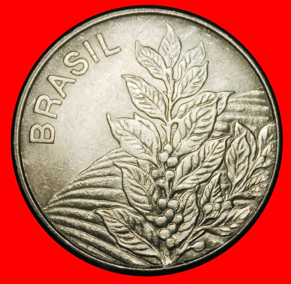 Ⰺ COFFEE (1980-1984): BRAZIL ★ 5 CRUZEIROS 1982! ★LOW START ★ NO RESERVE!