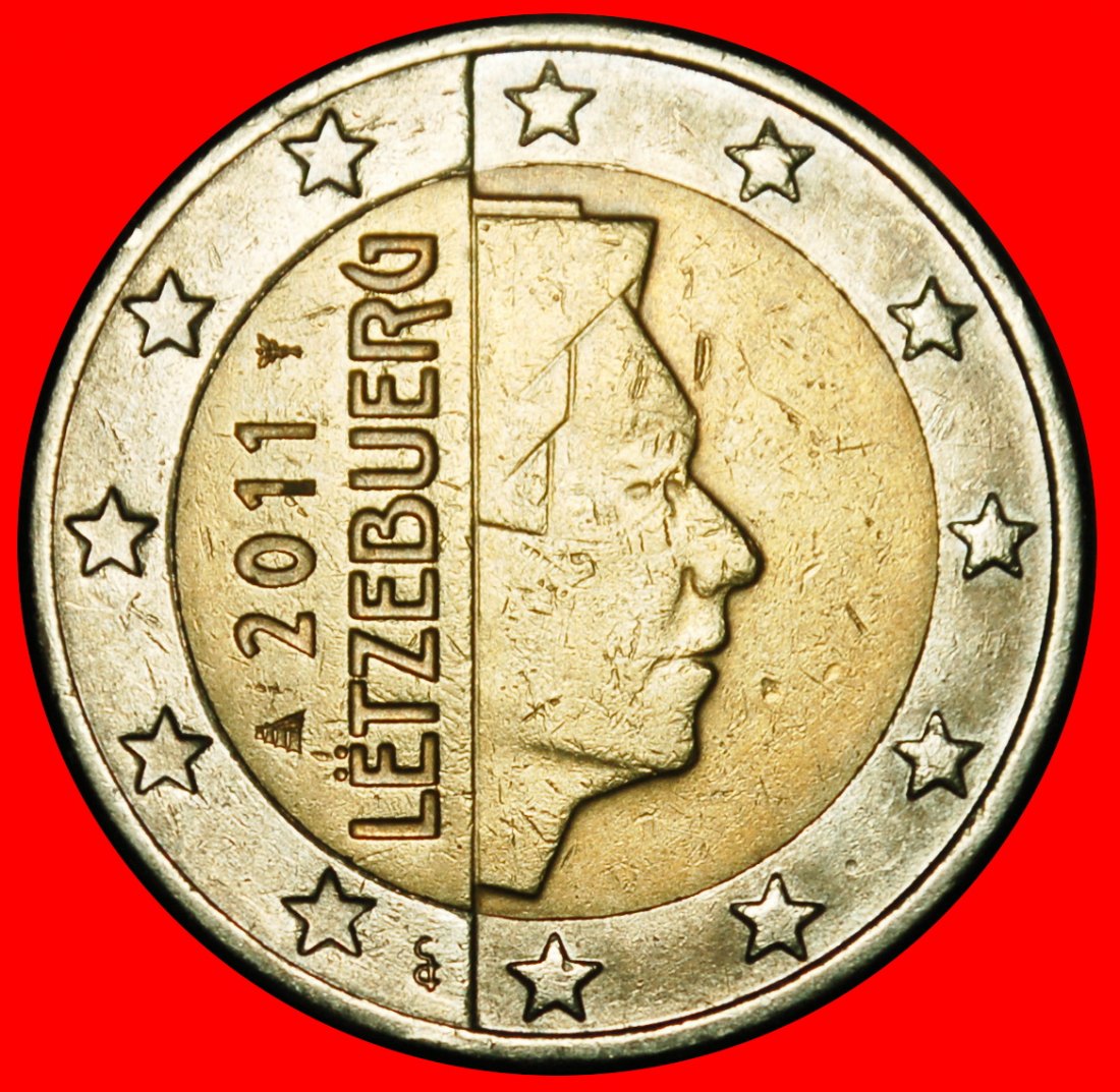 Ⰺ NETHERLANDS NON-PHALLIC 2007-2025: LUXEMBOURG ★2 EUROS 2011! HENRI (2000-)★LOW START ★ NO RESERVE!