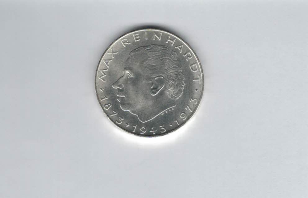  25 Schilling 1973 Max Reinhardt silber 10,4g fein Österreich Spittalgold9800 (04588/19)   