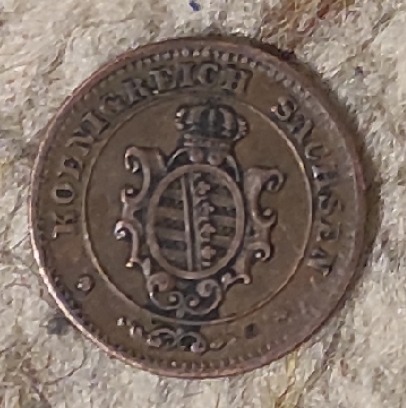  Sachsen 2 Pfennig 1869   
