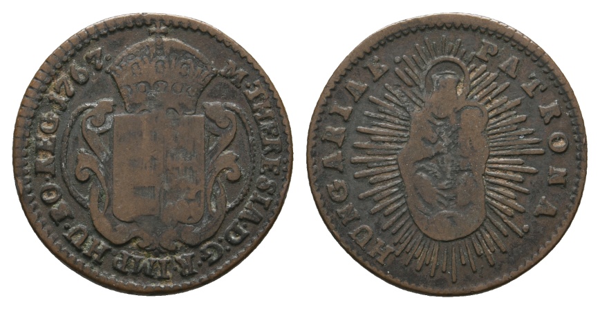  Ausland; Habsburg; Kleinmünze 1767   