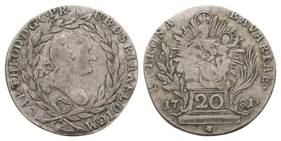  Bayern; 20 Kreuzer 1781   