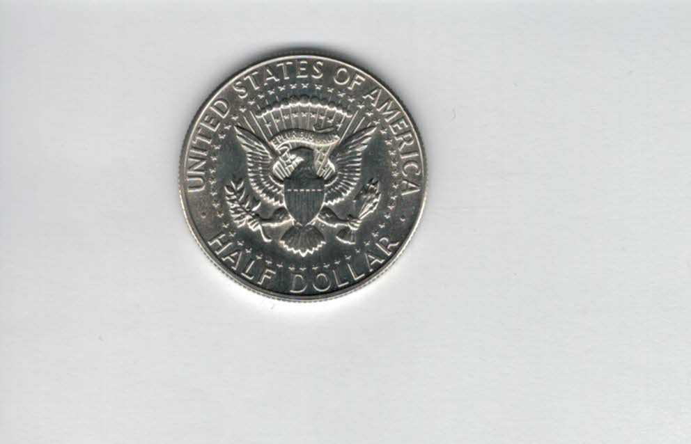  1/2 Dollar 1968 half Kennedy silber 4,6g fein USA Spittalgold9800 (5095   
