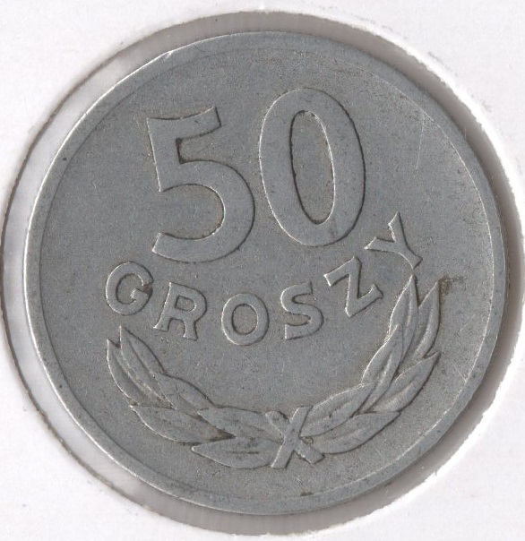  Republik Polen (1945-1952) 50 Groszy 1949 (Alu) ss- Fast vz / RAR   