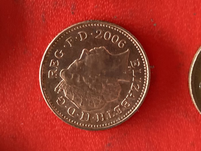  Münze Münzen Umlaufmünze Großbritannien 1 Penny 2006   