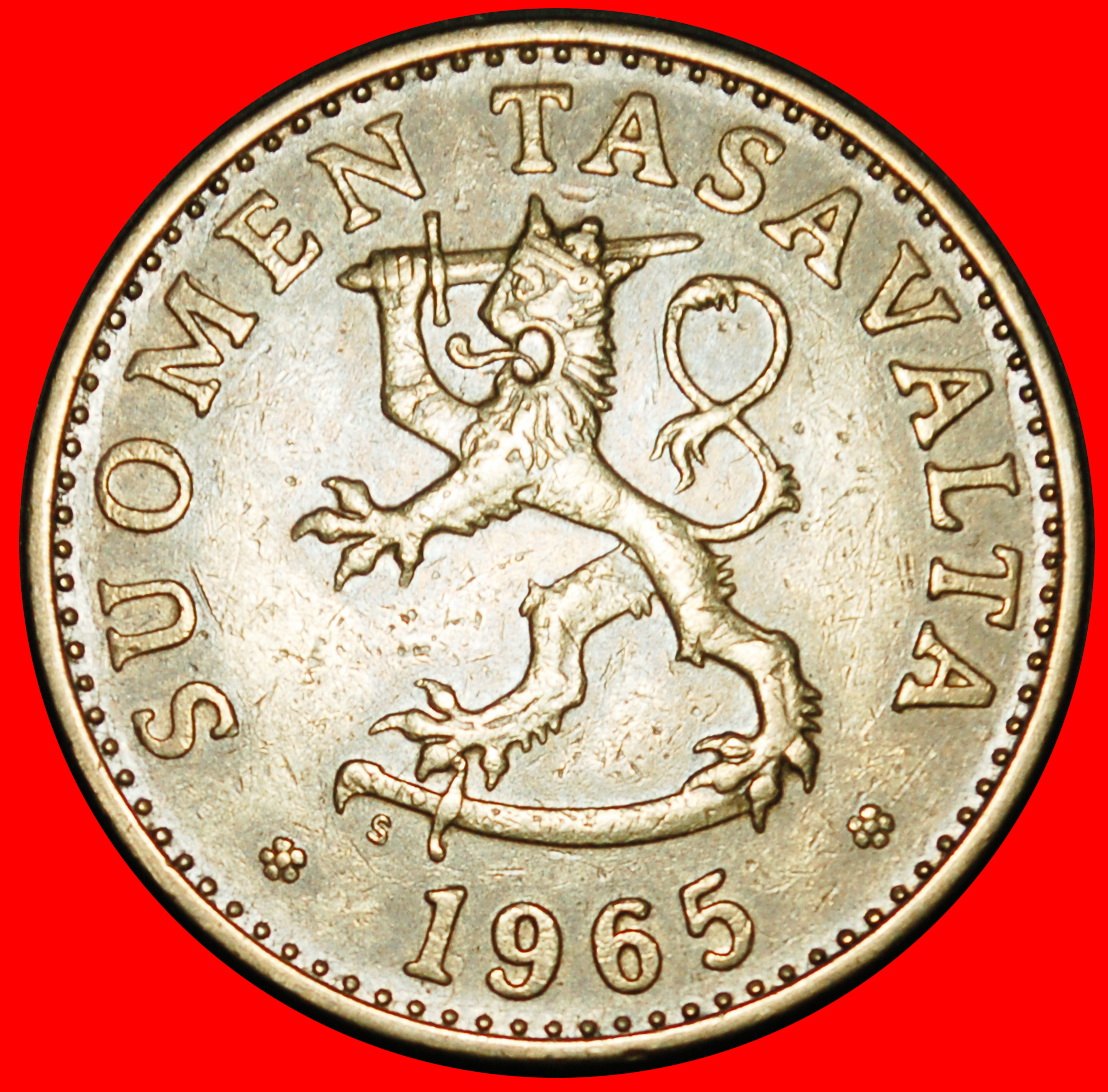  Ⰺ PINE TREE (1963-1990): FINLAND ★ 50 PENCE 1965S! LOW START ★ NO RESERVE!   